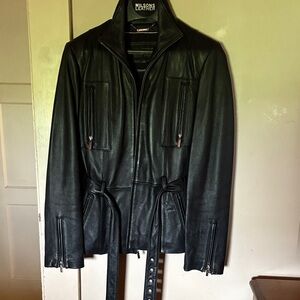 Wilsons Leather Black Jacket